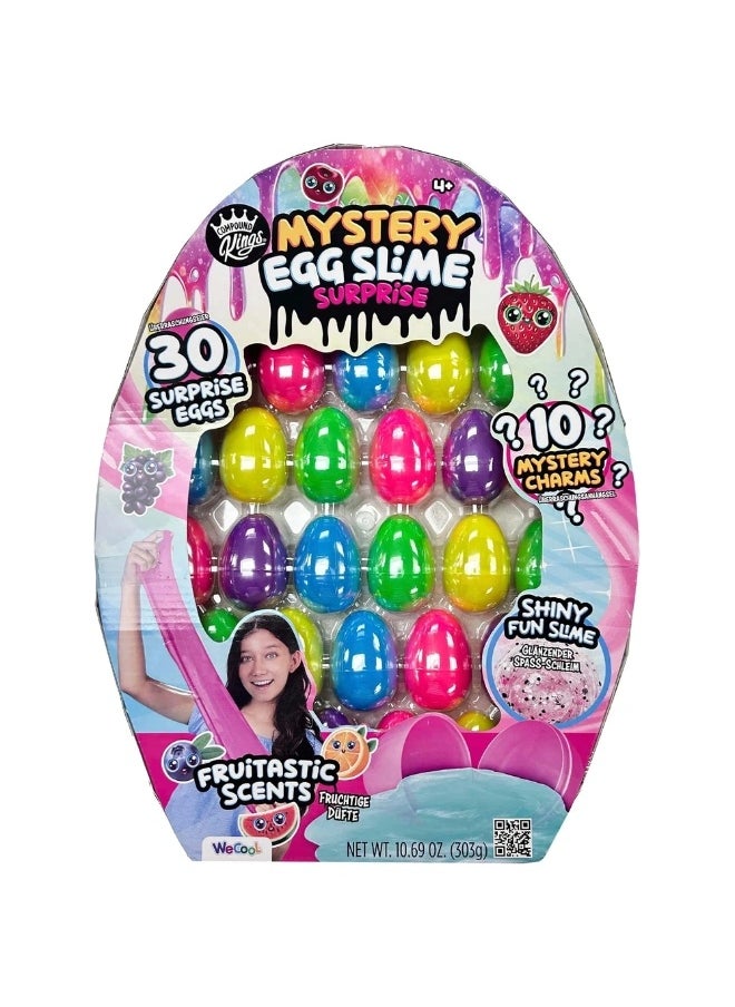 WeCool Compound Kings Mystery Egg Scented Slime with 30 Surprises + 10 Mystery Charms  - Image 2