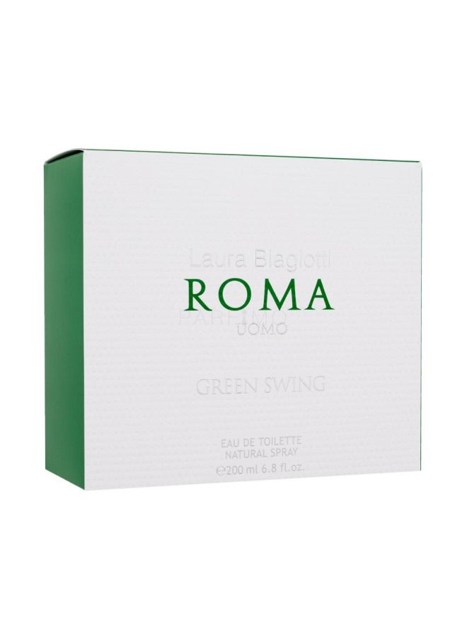 Laura Biagiotti Roma Uomo Green Swing EDT 200ml 