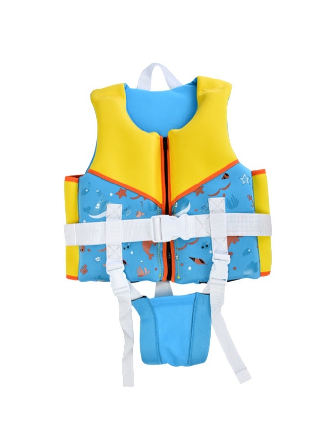 Generic Kids Swim Vest Toddler Float Jacket Swimming Aid for Boys and Girls,Children Float Swimsuit with Adjustable Safety Strap for Age 1-9 Years - Image 1