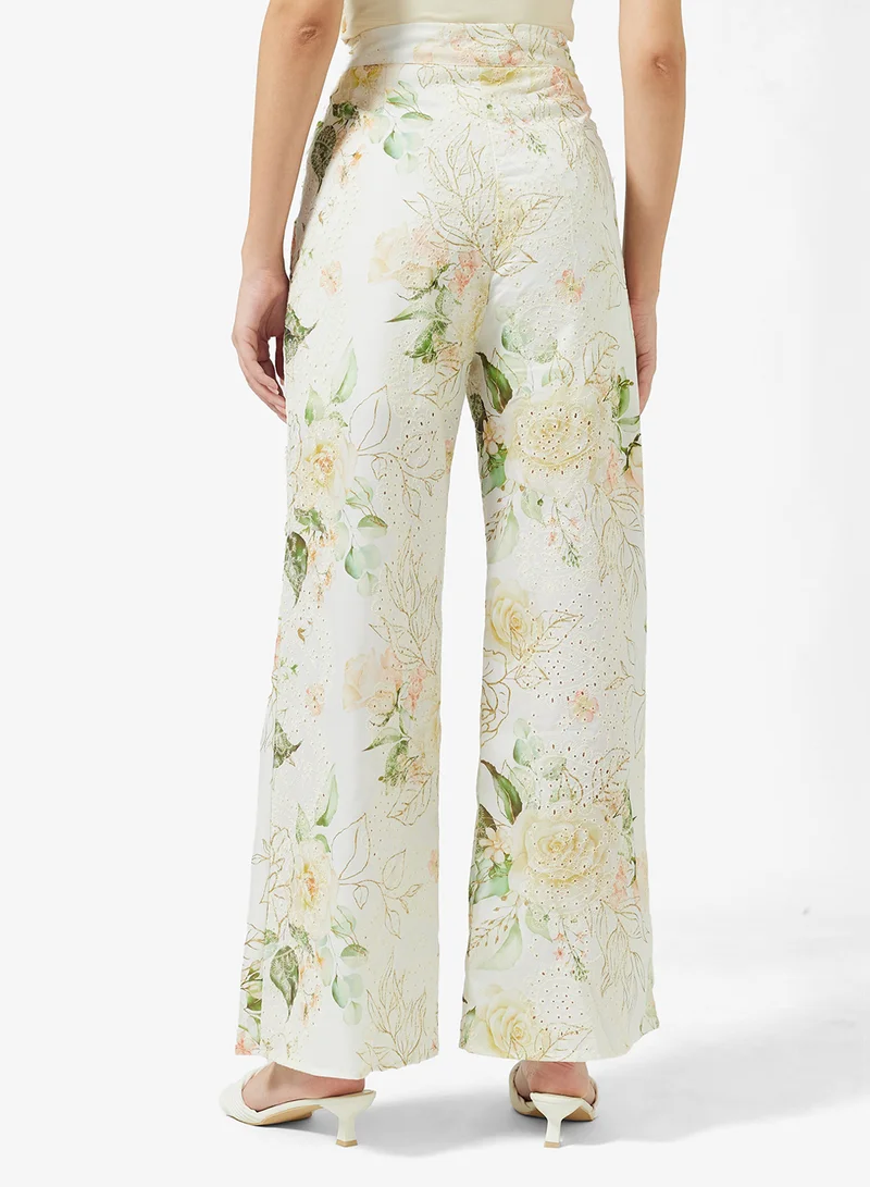ELLA Printed Trouser