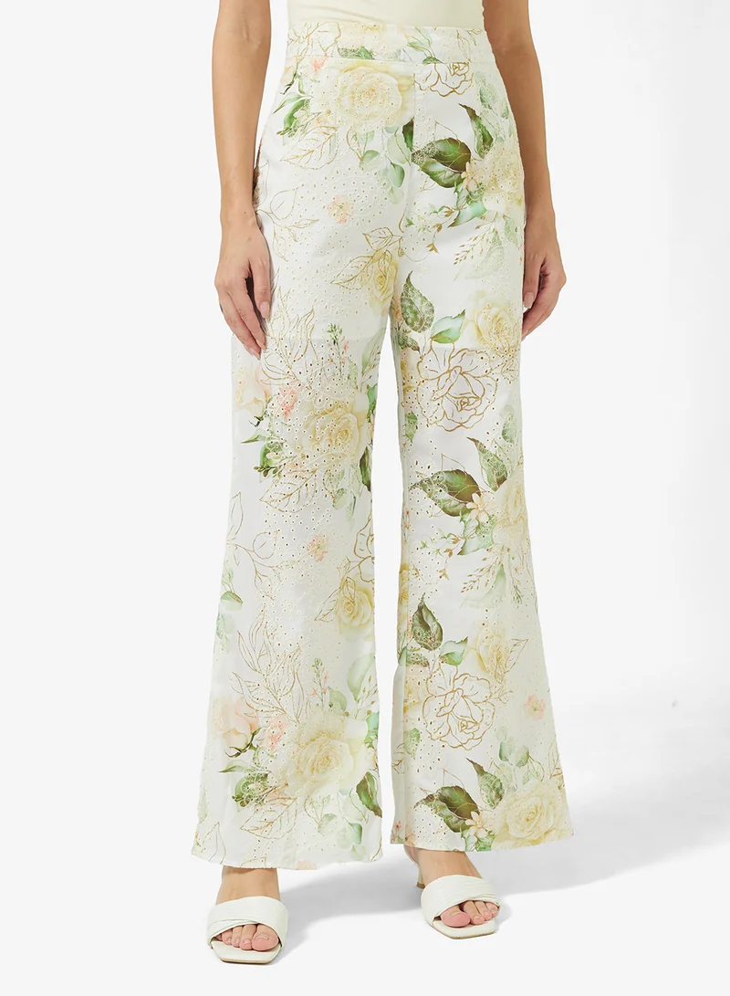 ELLA Printed Trouser