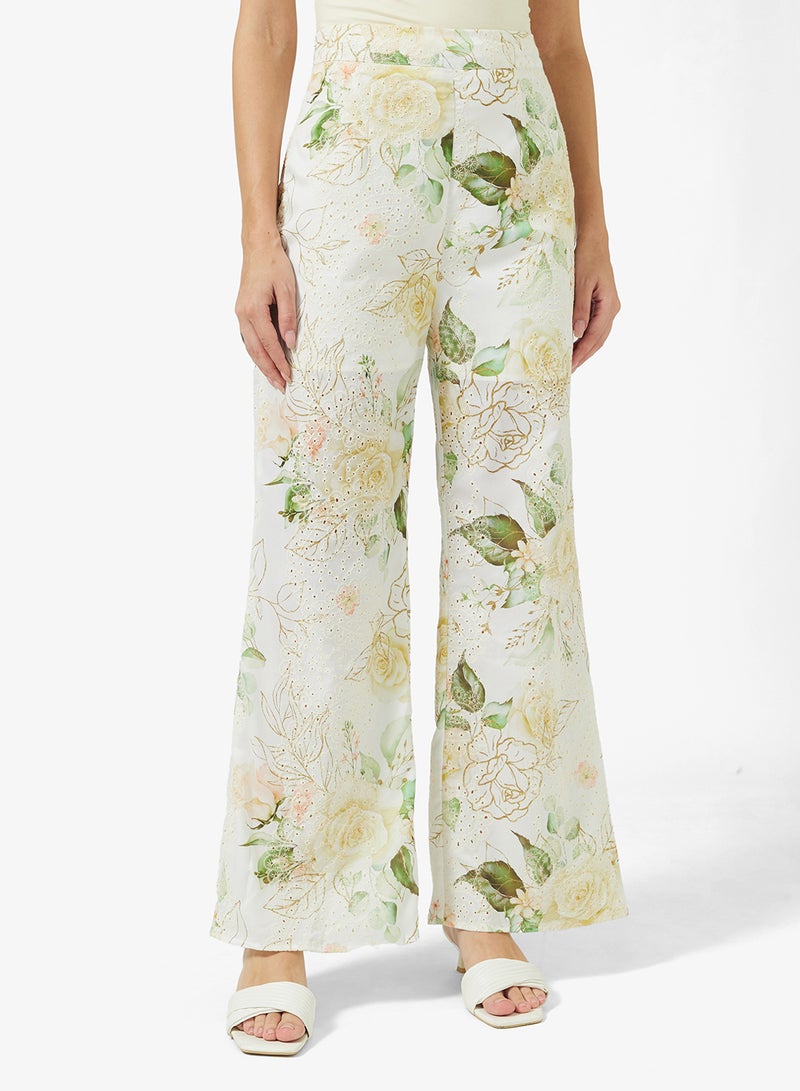 ELLA Printed Trouser - Image 1