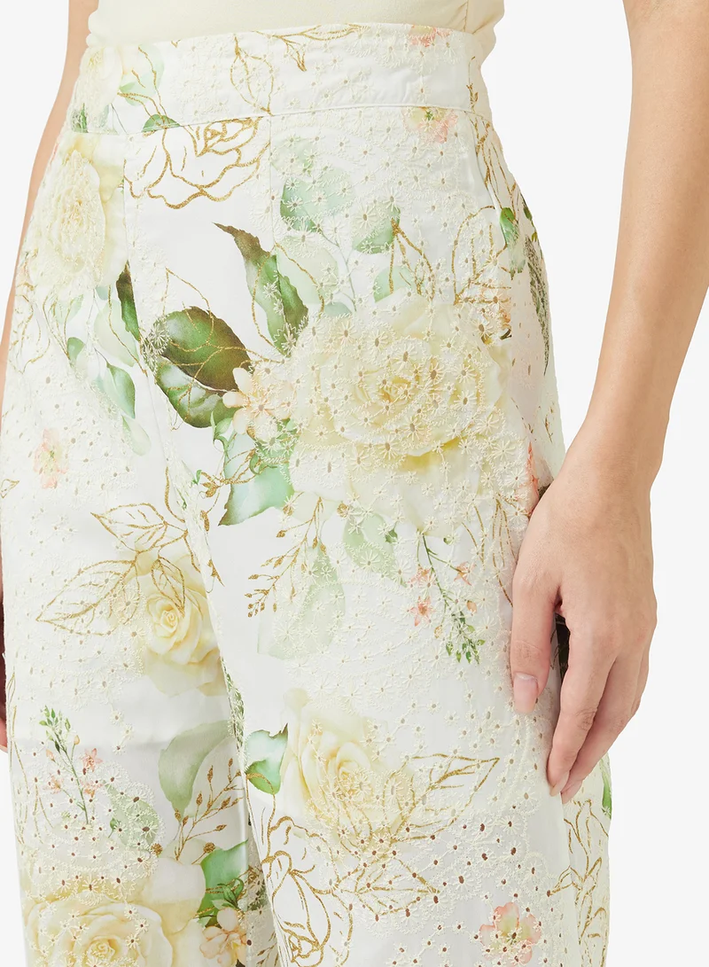 ELLA Printed Trouser