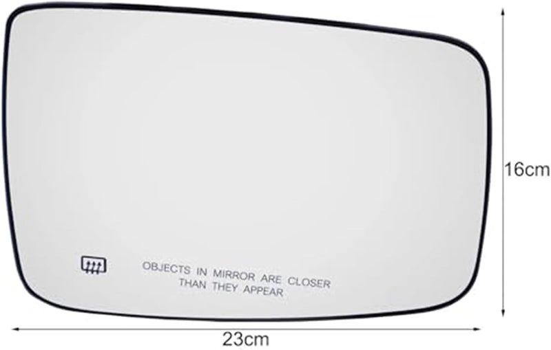 Wivplex Heated Wing Mirror Glass for Dodge Ram 1500/2500 - Image 4