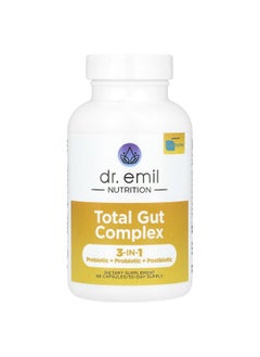 DR EMIL NUTRITION Dr. Emil Nutrition, Total Gut Complex, 60 Capsules  - Image 1