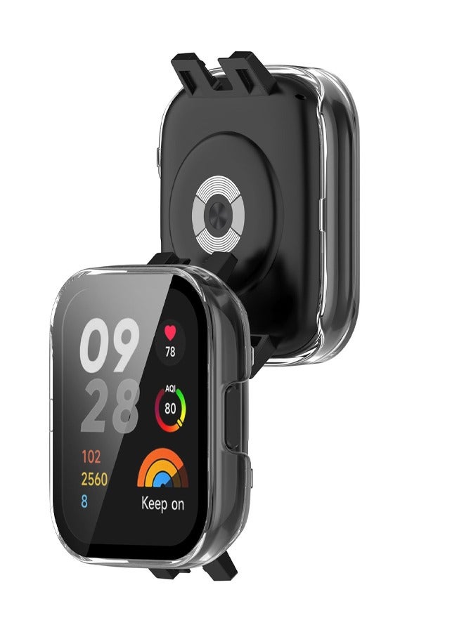 Screen Protective Case Compatible With Xiaomi Redmi Watch 3 Smart Watch Case Black - Image 3