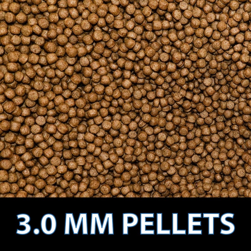 Crystal Clear CrystalClear Staple Pond Fish Food for Healthy Koi & Goldfish, Protein Packed Floating Pellets for Summer Nutrition, Easy Digestion, 2.2 Pound Bag - Image 3