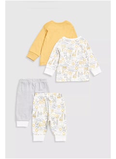 mothercare Safari Baby Pyjamas - 2 Pack  - Image 2