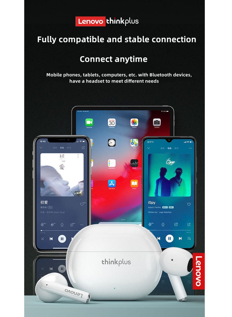 لينوفو XT93 Earphone 250mAh Long Standby Bluetooth 5.2 Headphone HiFi Bass Stereo Sports Earbuds Dual HD Microphone Headset - Image 3