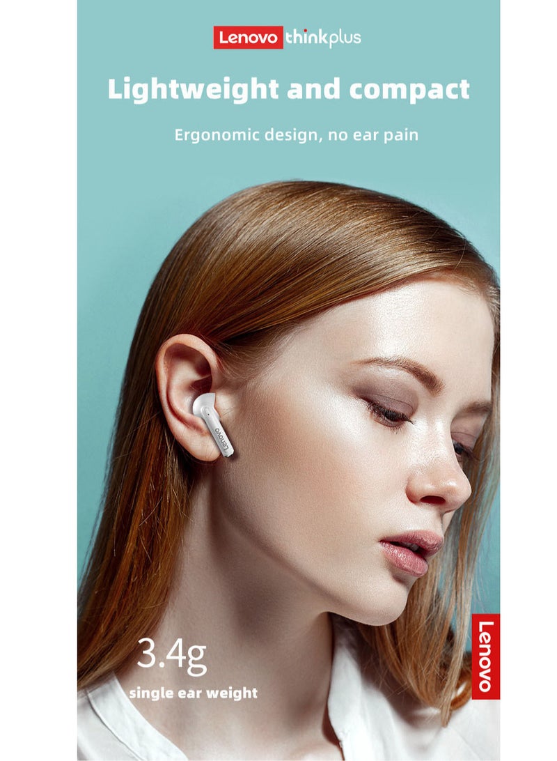 لينوفو XT93 Earphone 250mAh Long Standby Bluetooth 5.2 Headphone HiFi Bass Stereo Sports Earbuds Dual HD Microphone Headset - Image 5