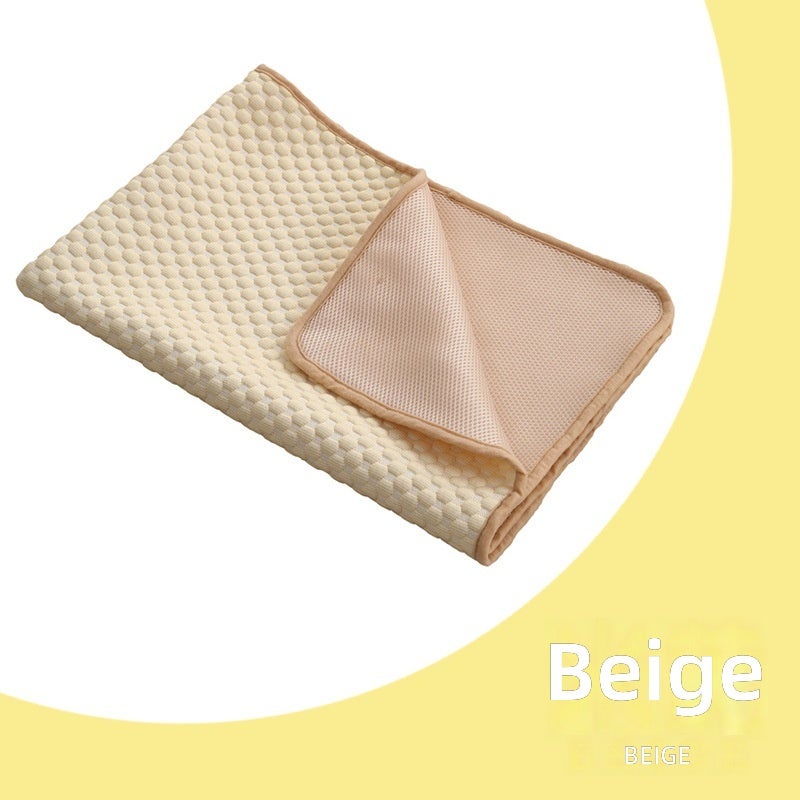 PET DOG ICE SILK COOL MAT - Summer Pet Bed for Dogs and Cats, Breathable & Washable - Image 1