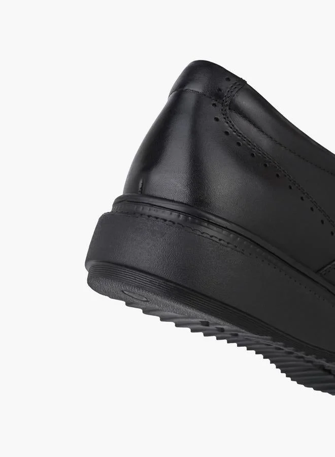 LBL By Shoexpress BLACK Men Leather Slip-On Loafers for Men | Best Price UAE