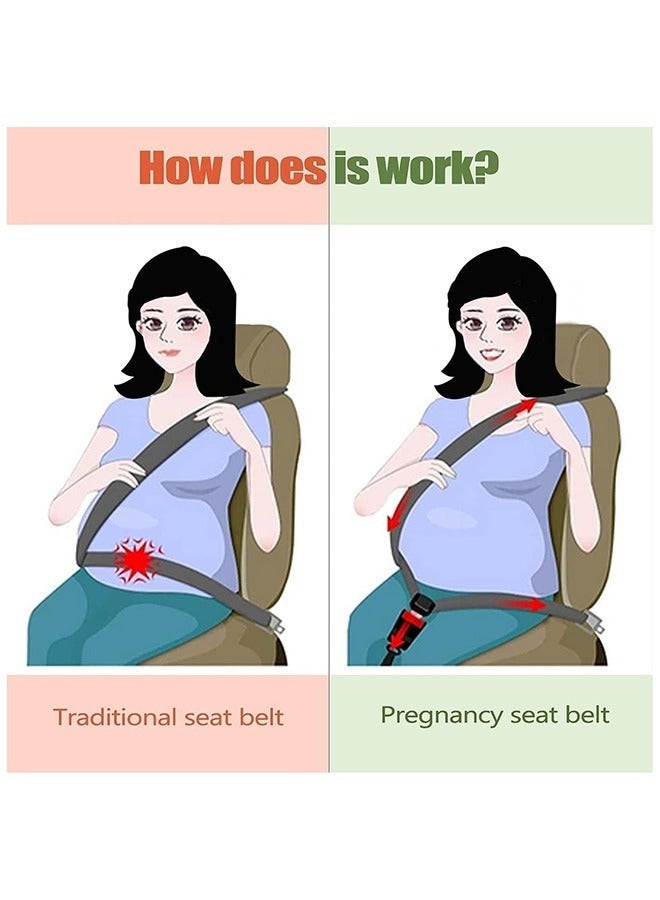 WALALLA Pregnancy Bump Strap Seat Adjuster Strap - Image 3