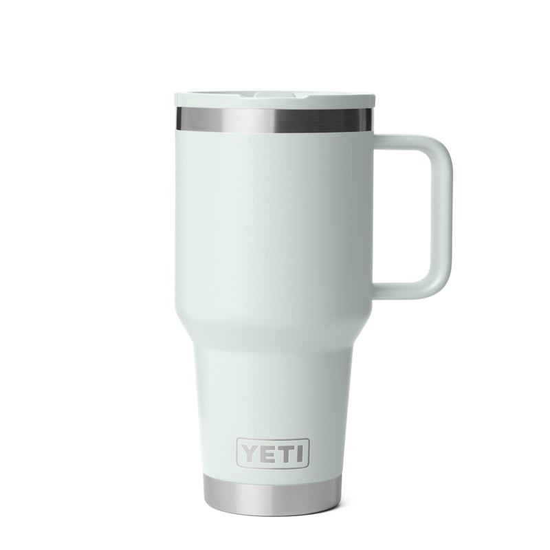 YETI Rambler 30 oz Travel Mug with Flip Straw Lid Stainless Steel Vacuum Insulated Leakproof Cup Holder Friendly Ridgeline - Image 2