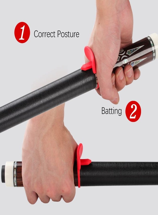 CRICAL Billiard Training Bracelet Aiming Bracelet Wrist Braces Action Training Equipment Accessories (Red) - Image 2