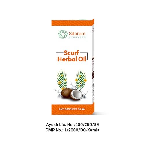 Sitaram Ayurveda Scurf Hair Oil | Ayurvedic Anti-Dandruff Blend with Neem, Aloe Vera & Bhringraj | Helps Reduce Flakes, Itching & Dryness | Nourishes Scalp & Supports Healthy Roots | 100 ml - Image 4