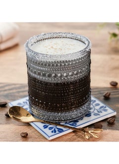 Kate Aspen Kate Aspen Hobnail Beaded Drinking Glasses Vintage Glassware Set | Cocktail Glass Set, Juice Glass, Water Cups | Makes A Great Hostess Gift, Gift for Newlyweds (Smoke Grey)  - Image 3