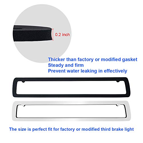 MOFORKIT 3rd Third Brake Light Gasket Seal Compatible with 2015-2025 Chevy Colorado GMC Canyon - Image 3