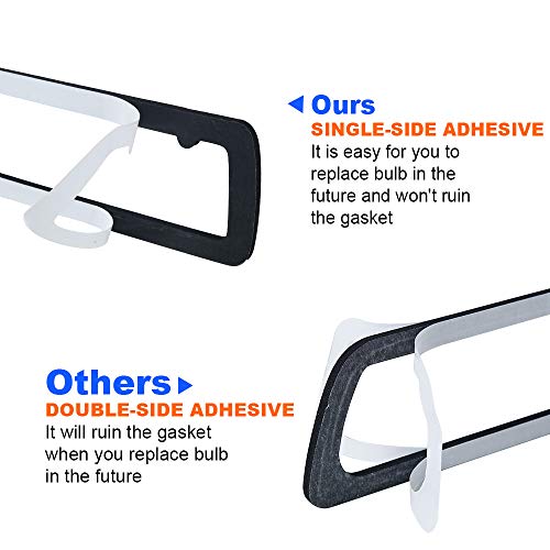 MOFORKIT 3rd Third Brake Light Gasket Seal Compatible with 2015-2025 Chevy Colorado GMC Canyon - Image 2