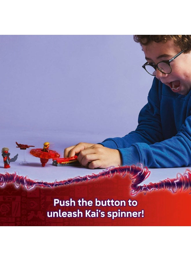LEGO NINJAGO® Kai’s Dragon Spinjitzu Spinner Action Toy Set 71823 (54) Pieces  - Image 4