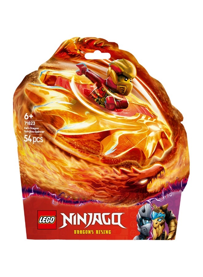 LEGO NINJAGO® Kai’s Dragon Spinjitzu Spinner Action Toy Set 71823 (54) Pieces  - Image 2