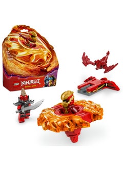 LEGO NINJAGO Kai’s Dragon Spinjitzu Spinner with 2 Minifigures & Flying Elements - Ninja Building Toy for 6+ Year Old Boys & Girls - Small Gift Idea - 71823 (54 pieces)  - Image 1