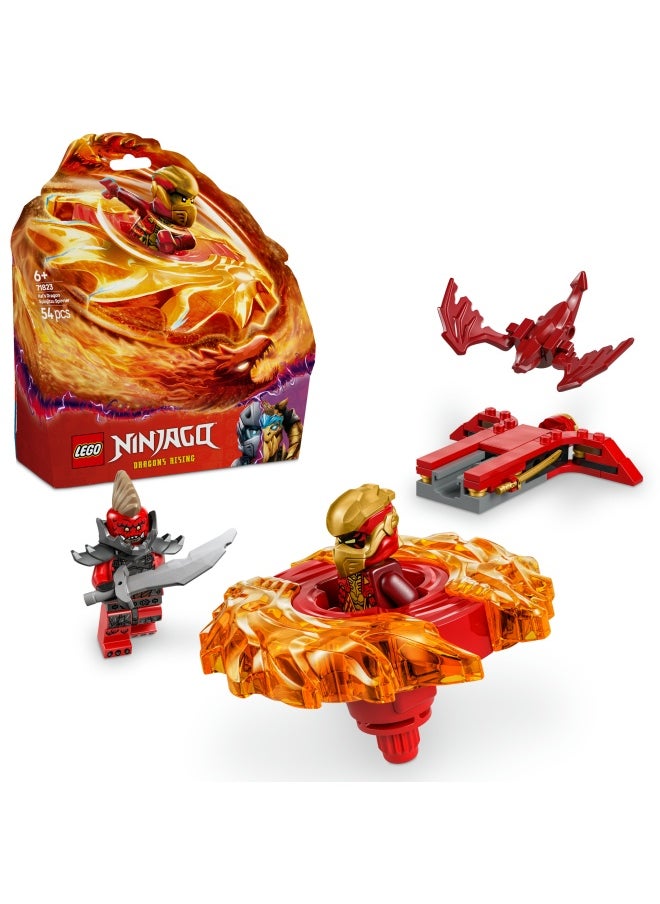 LEGO NINJAGO® Kai’s Dragon Spinjitzu Spinner Action Toy Set 71823 (54) Pieces  - Image 1