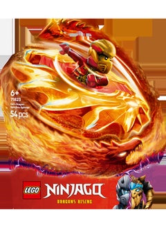 LEGO NINJAGO Kai’s Dragon Spinjitzu Spinner with 2 Minifigures & Flying Elements - Ninja Building Toy for 6+ Year Old Boys & Girls - Small Gift Idea - 71823 (54 pieces)  - Image 2