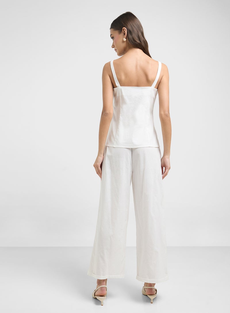 ELLA Square Neck Vest & Pant Set  - Image 2