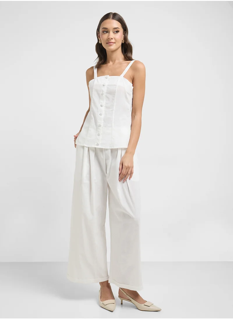 ELLA Square Neck Vest & Pant Set