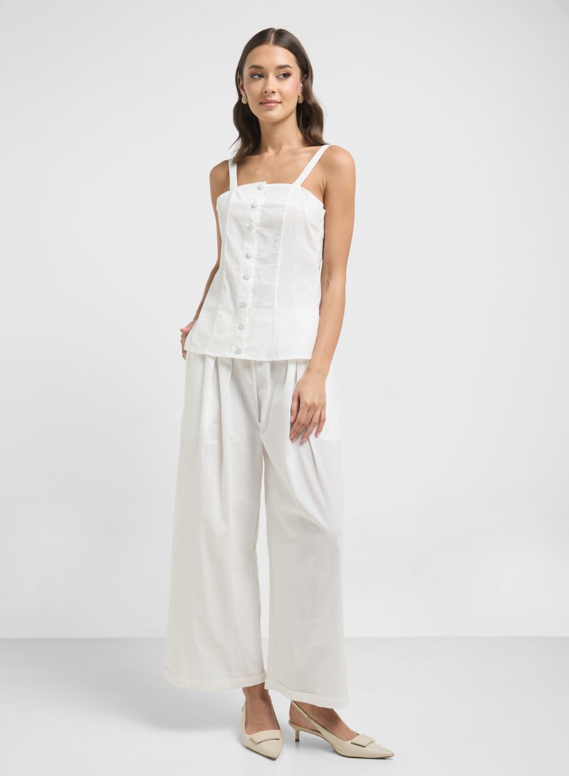 ELLA Square Neck Vest & Pant Set  - Image 1
