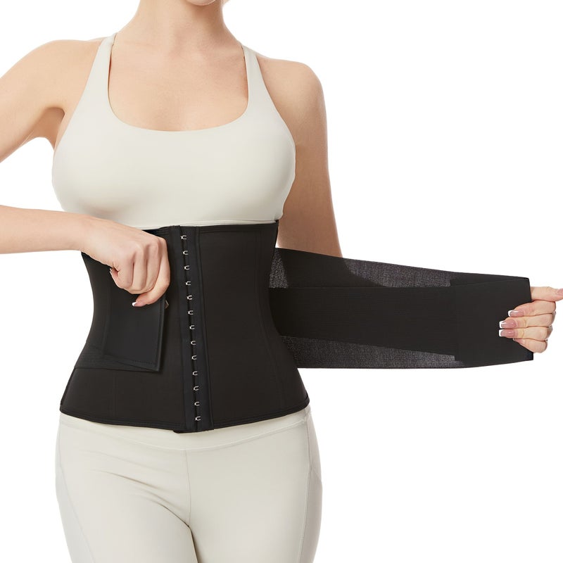 Waist Trainer Belt Size S With Reinforced Elastic Band For Sculpted Waistline - Image 4