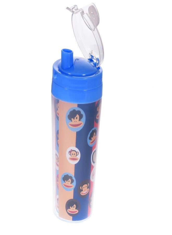 Mummamia Kids Double Wall Spill-Proof Travel Cup with Adorable Prints and Easy Drinking Spout (Blue) - Image 1