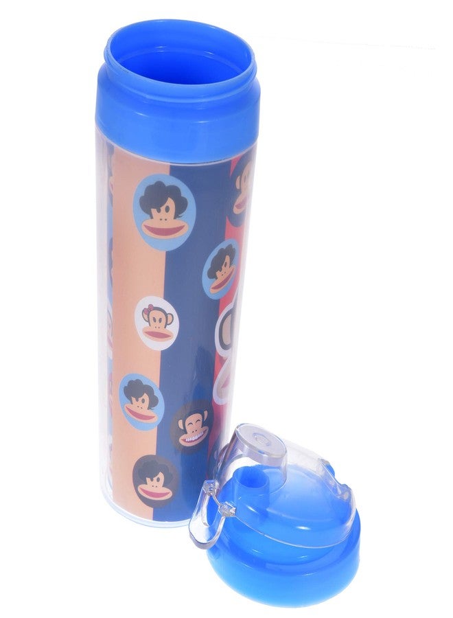 Mummamia Kids Double Wall Spill-Proof Travel Cup with Adorable Prints and Easy Drinking Spout (Blue) - Image 2