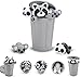 MAVLENT 3D Printed Raccoon Animals 3PCS Panda Koala Home Office Decor Birthday Party Halloween - Image 2