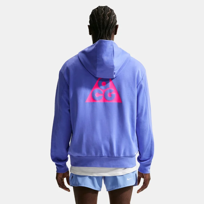 Nike Blue Men's ACG Magic Hour Dri-FIT Running Hoodie for Men | Best Price UAE