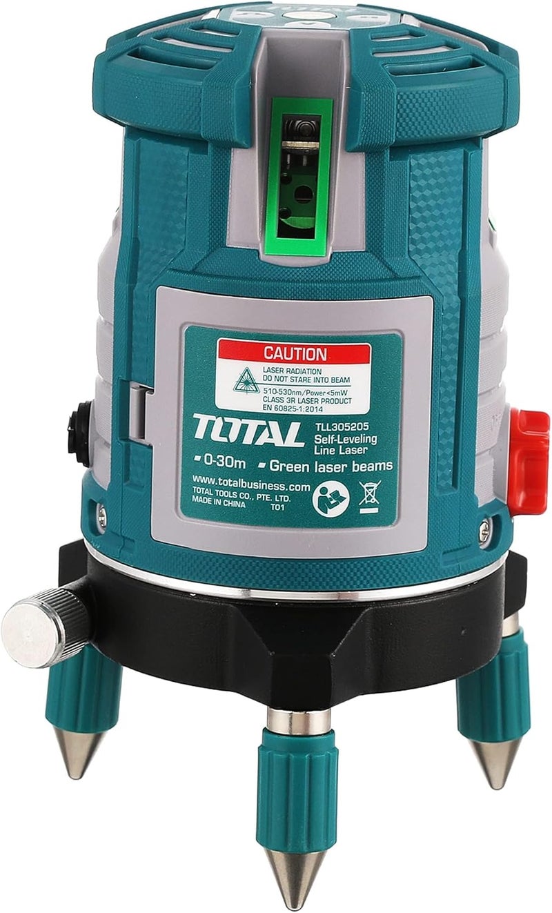 TOTAL Total TLL305205 Self-Leveling Line Laser with Green Beams - Image 3