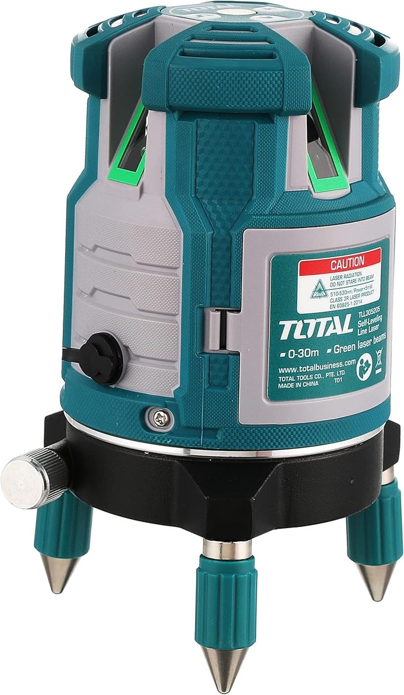 TOTAL Total TLL305205 Self-Leveling Line Laser with Green Beams - Image 4
