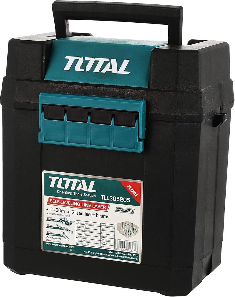 TOTAL Total TLL305205 Self-Leveling Line Laser with Green Beams - Image 5