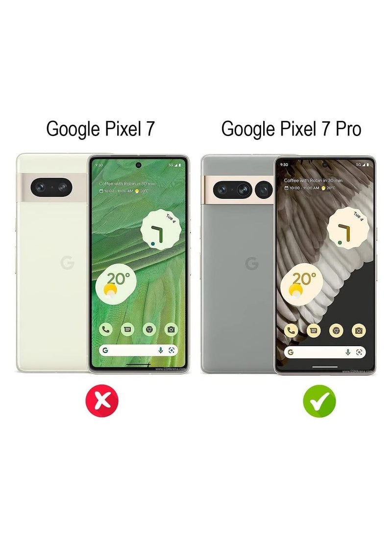 Generic - Screen Protector for Google Pixel 7 Pro Tempered Glass Screen Protector Full Glue Edge to Edge 9H Hardness Anti Fingerprint 3D Curved Round Edges Scratch Proof for Google Pixel 7 Pro - Image 1