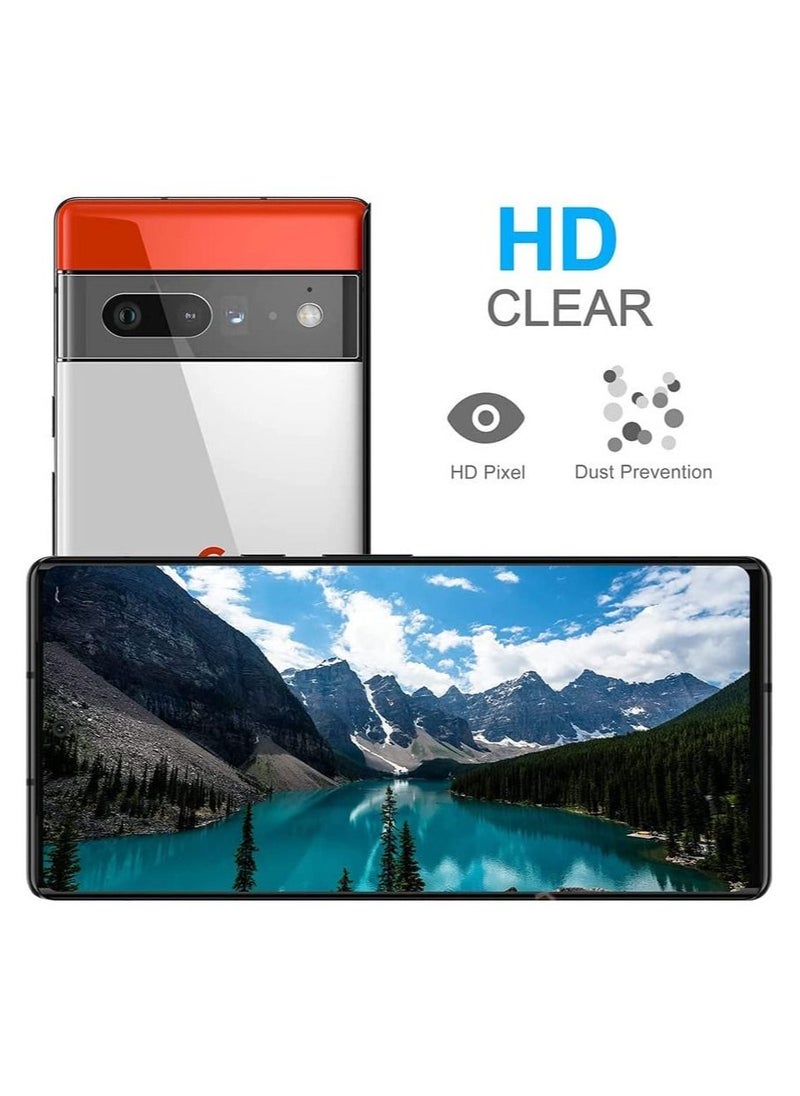 Generic - Screen Protector for Google Pixel 7 Pro Tempered Glass Screen Protector Full Glue Edge to Edge 9H Hardness Anti Fingerprint 3D Curved Round Edges Scratch Proof for Google Pixel 7 Pro - Image 1