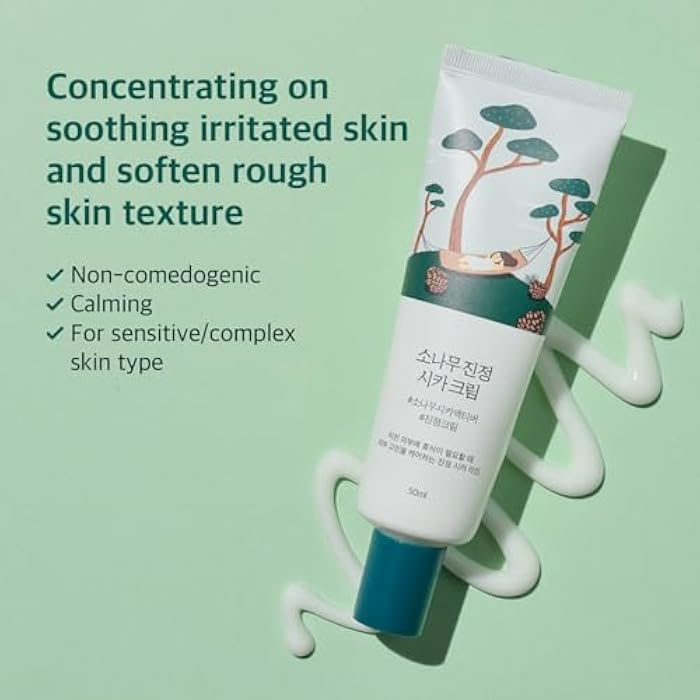 ROUND LAB Pine Calming Cica Cream 50 ml - Image 2