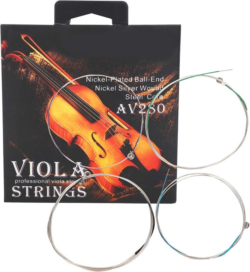 Dilwe 4 pieces/set universal full set strings Professional strings E A D G for 14 "- 16" violas Cleaning, maintenance, maintenance - Image 3