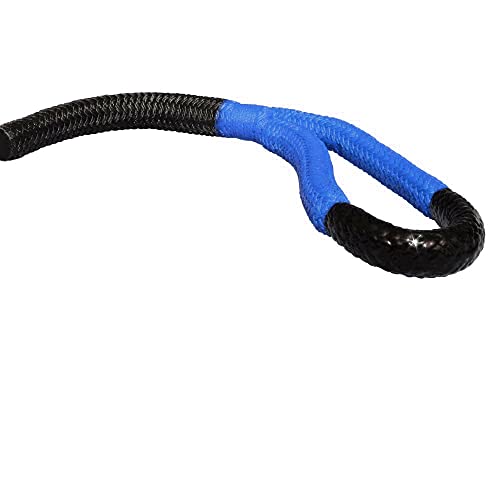 Bubba Rope Sidewinder Xtreme Model 176653YL Off-Road Power Stretch Kinetic Kit 5/8 x 20 ft. Recovery Rope with Breaking Strength of 14000 Lb. in Yellow/Black Color - Image 2