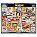 White Mountain Teatime Puzzle 1000 Piece Retro Collage Jigsaw Puzzle for Adult Grandparents - Image 4