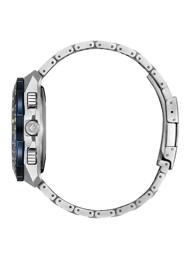 ساعة برومستر للرجال بسوار ستانلس ستيل - - مم