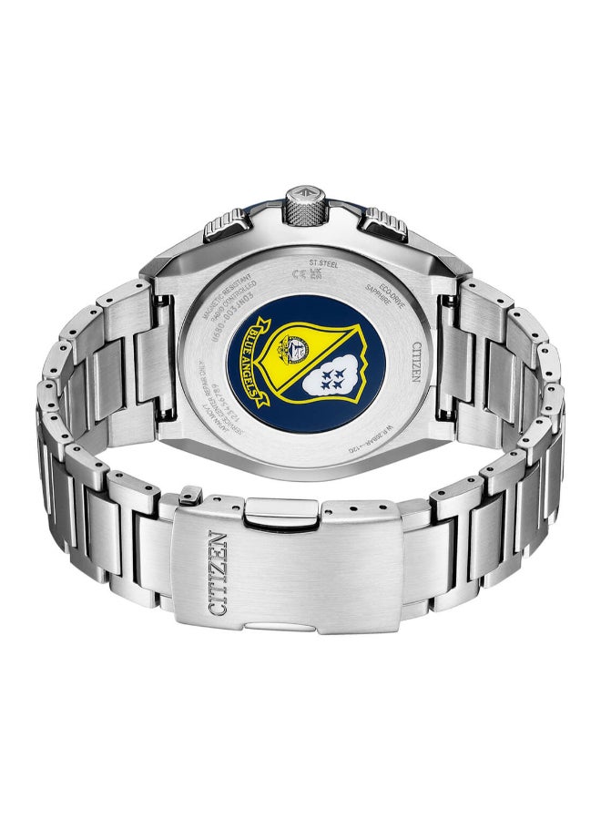 ساعة برومستر للرجال بسوار ستانلس ستيل - - مم