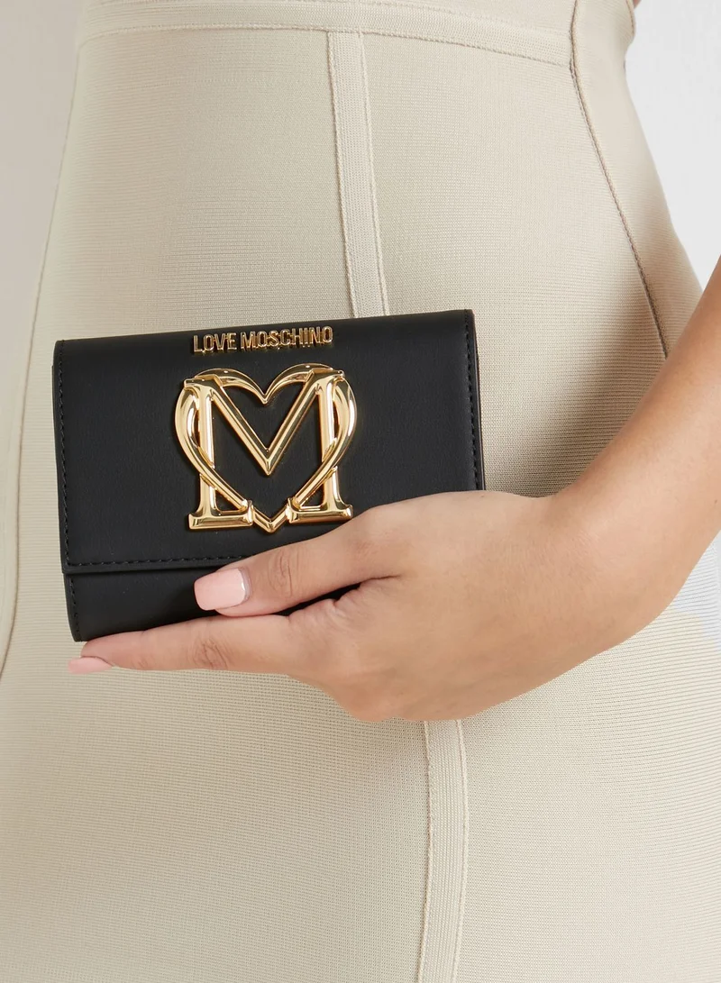 Love Moschino Love Embroidery Purse