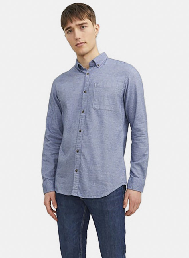 JACK & JONES Jjeclassic Melange Shirt Ls Noos - Image 5