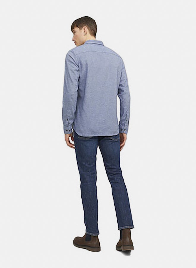 JACK & JONES Jjeclassic Melange Shirt Ls Noos - Image 3